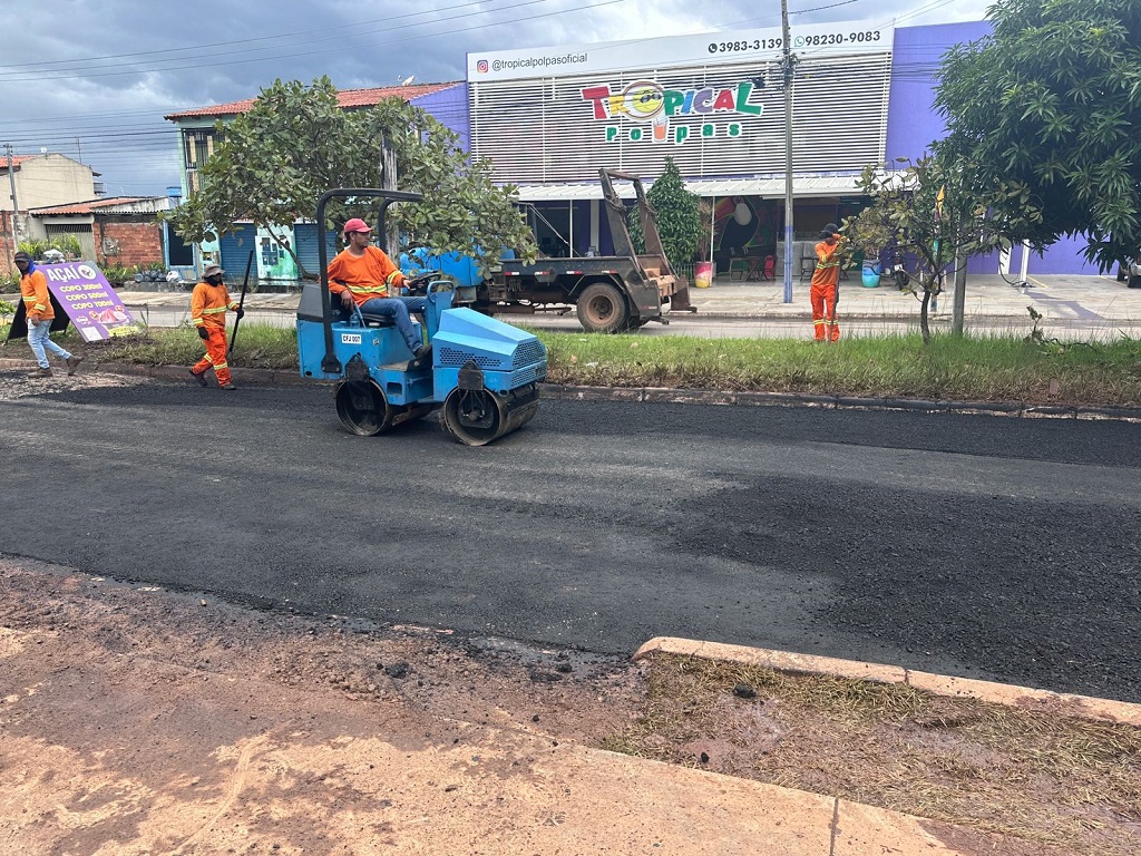 Gestão Vilela Amplia Equipes e Intensifica Operação Tapa-Buracos em Aparecida