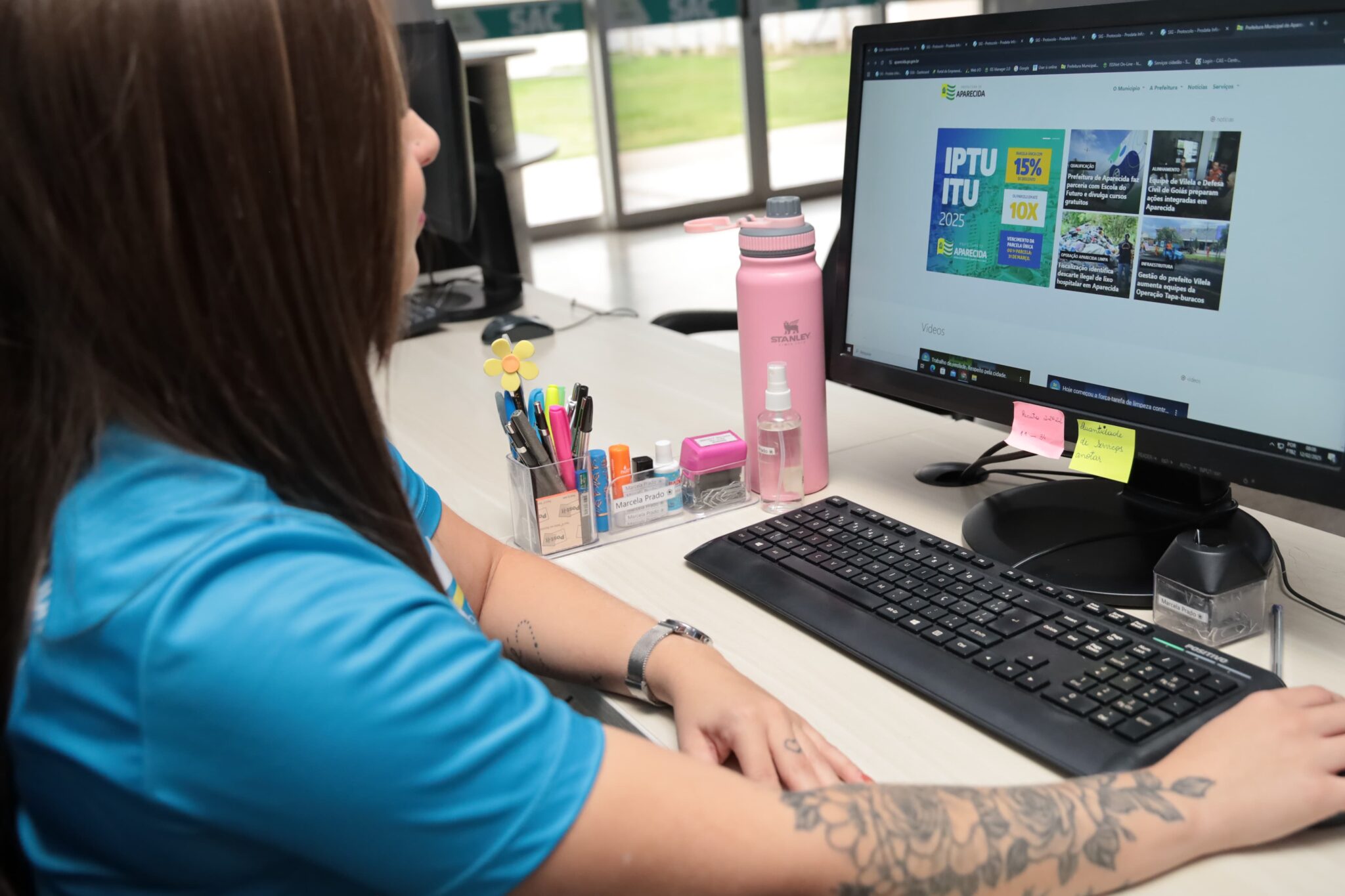 Contribuintes de Aparecida já podem imprimir carnês do IPTU e ITU 2025