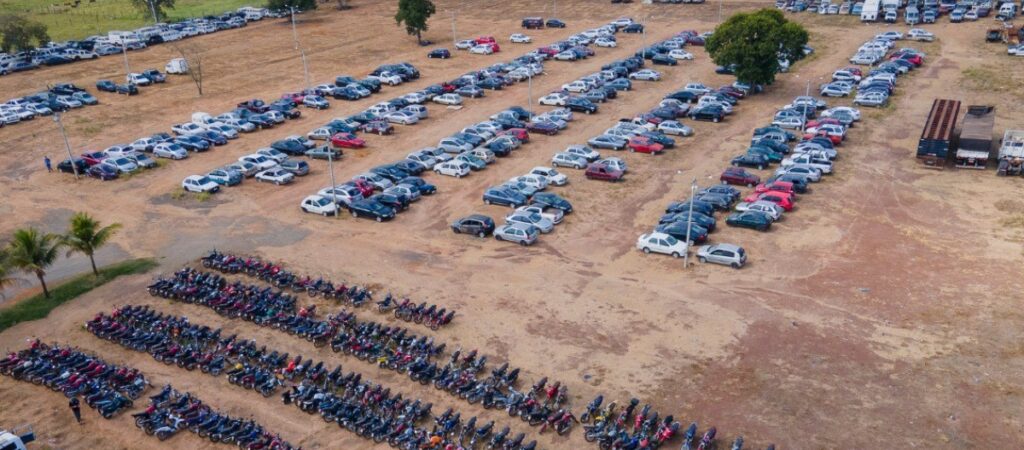 Detran-GO realiza leilão de 700 veículos no dia 22 de maio