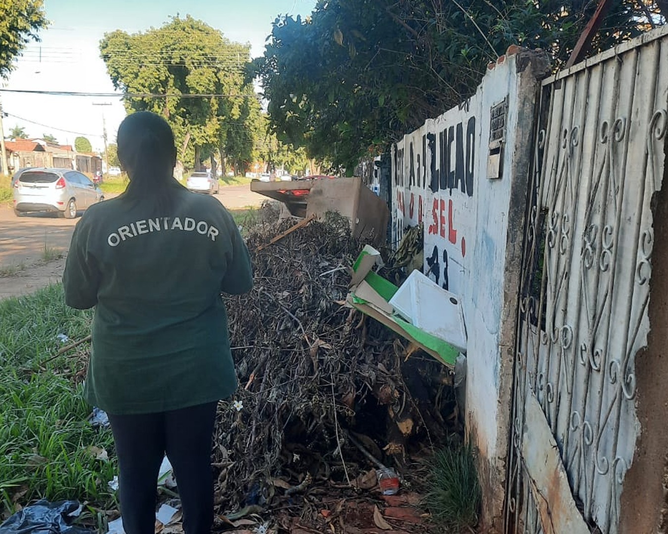 Comurg intensifica ações de conscientização e emite 5 mil notificações por descarte irregular em abril