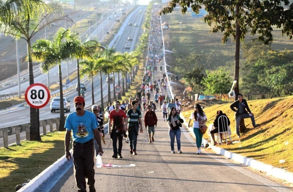 Hetrin orienta romeiros sobre saúde na Romaria do Divino Pai Eterno