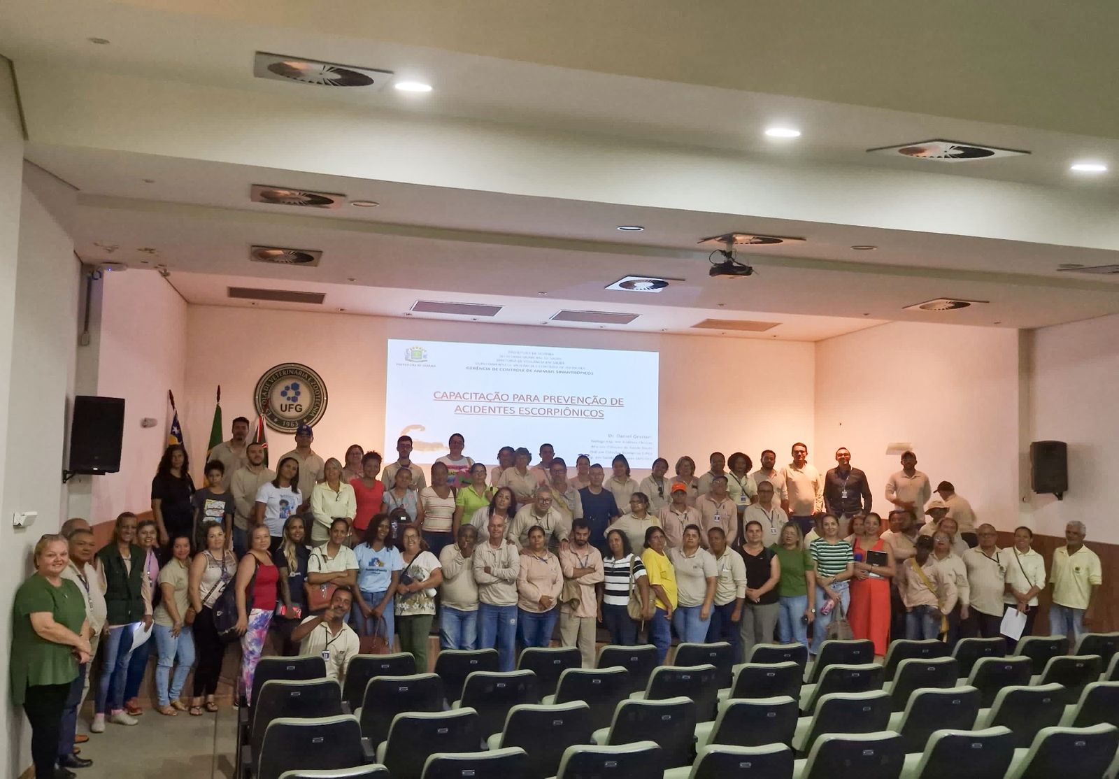 Goiânia treina 850 agentes para orientar sobre prevenção a acidentes com escorpiões