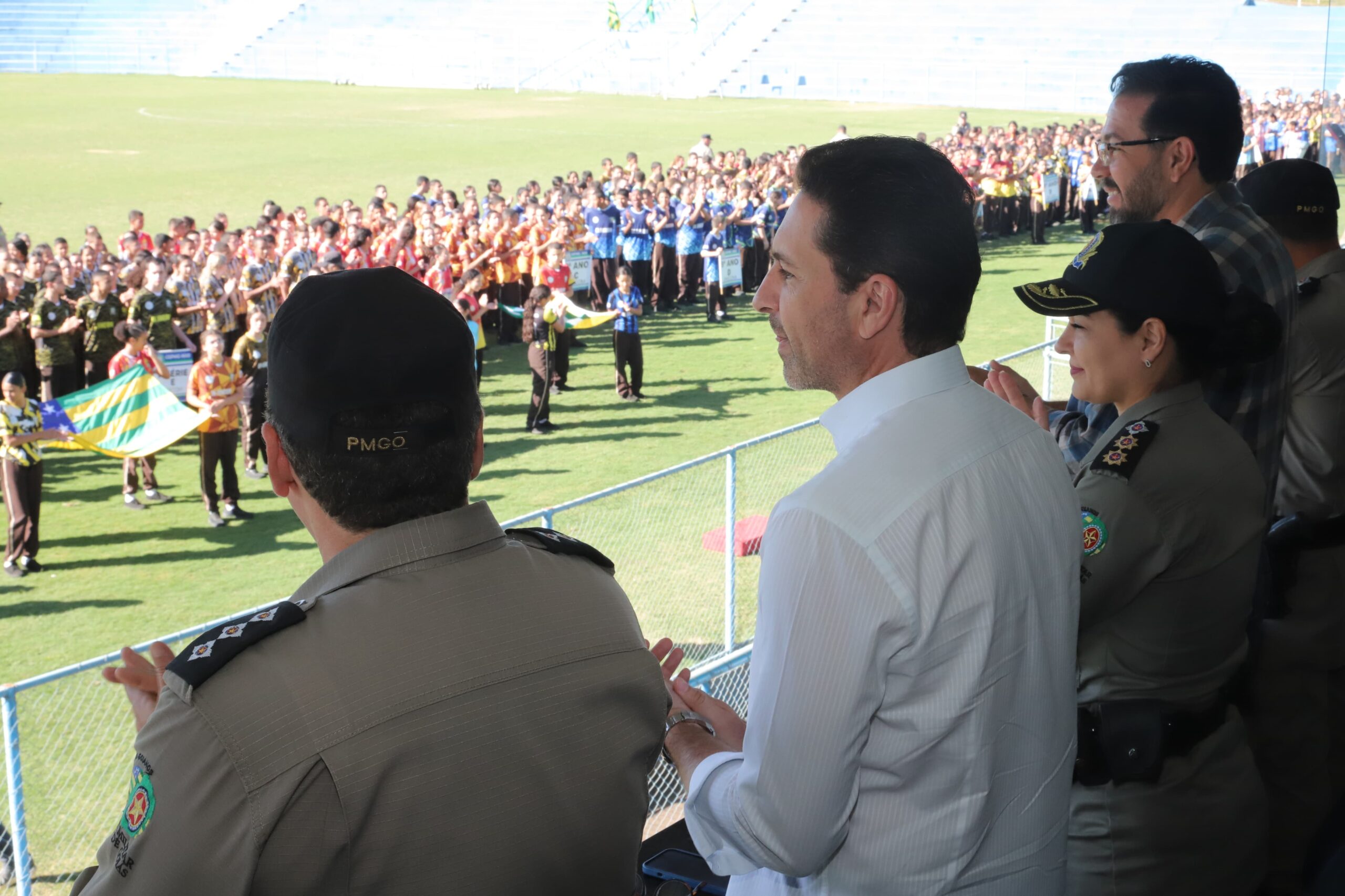 Prefeito Vilela Preside Abertura dos Jogos Internos do Colégio Militar Nader Alves em Aparecida