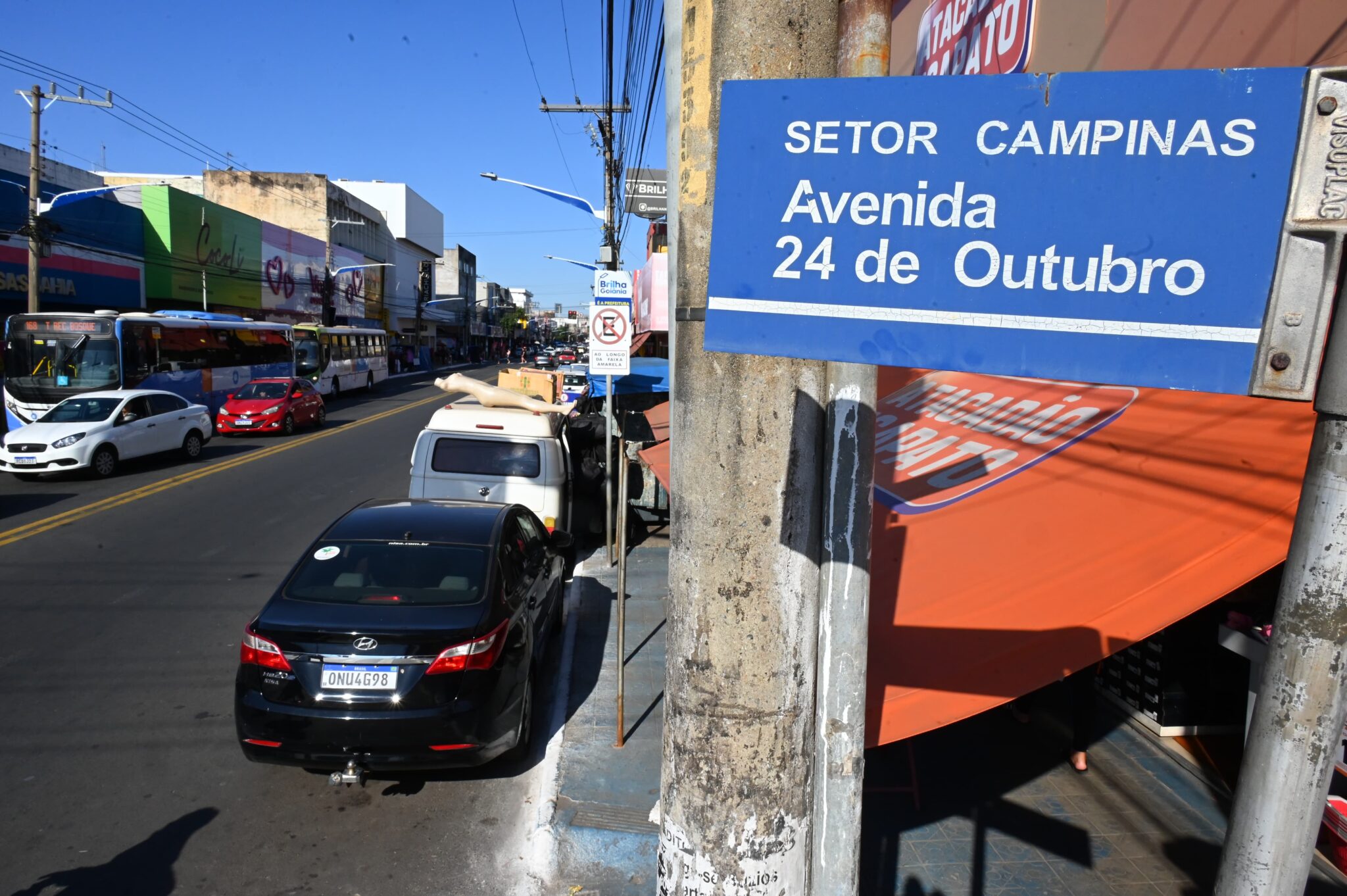 Goiânia inicia reorganização viária da Av. 24 de Outubro até julho
