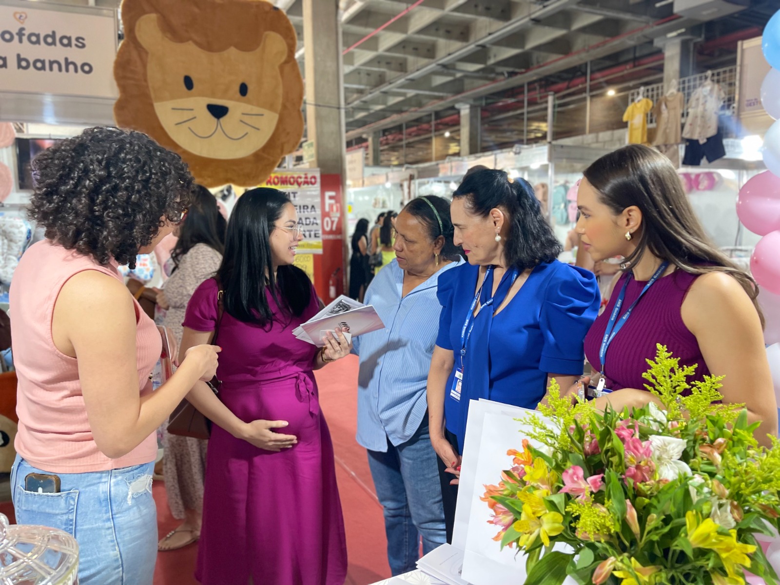 SMS leva oficinas gratuitas para gestantes ao Passeio das Águas