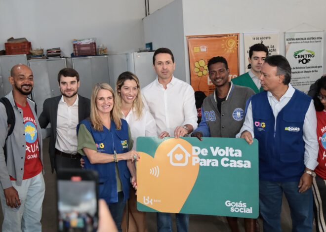 Aparecida de Goiânia e Goiás lançam projeto Dignidade na Rua para acolher pessoas em situação de rua