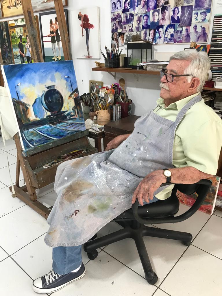MAG inaugura exposição em homenagem a Amaury Menezes com 86 obras e reabertura