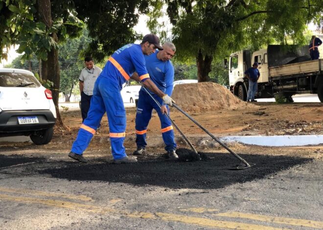 Operação tapa-buracos ultrapassa 38 mil reparos em Goiânia