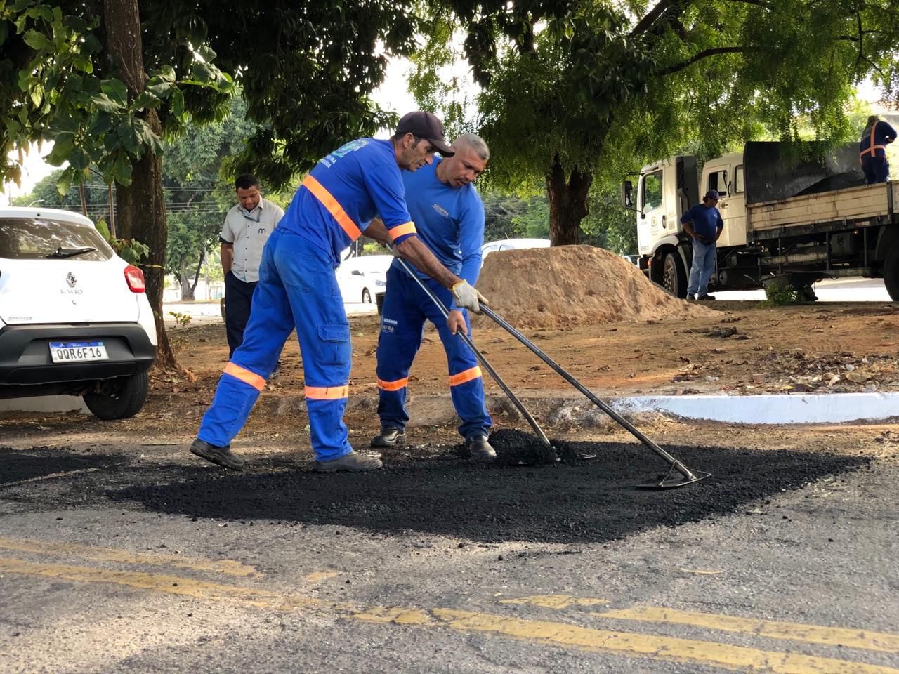 Operação tapa-buracos ultrapassa 38 mil reparos em Goiânia
