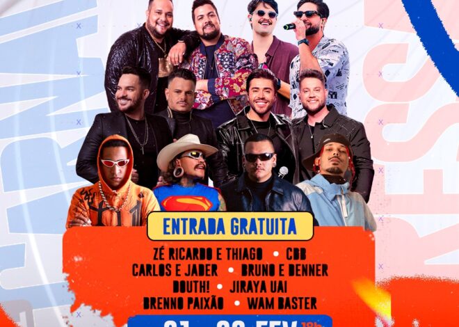 Prefeitura de Goiânia promove shows gratuitos na Região Noroeste neste fim de semana