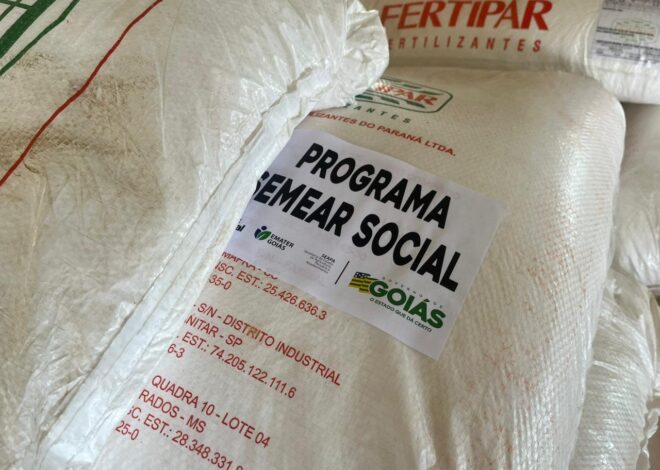 Prefeitura de Goiânia fortalece agricultura familiar com doação de insumos agrícolas