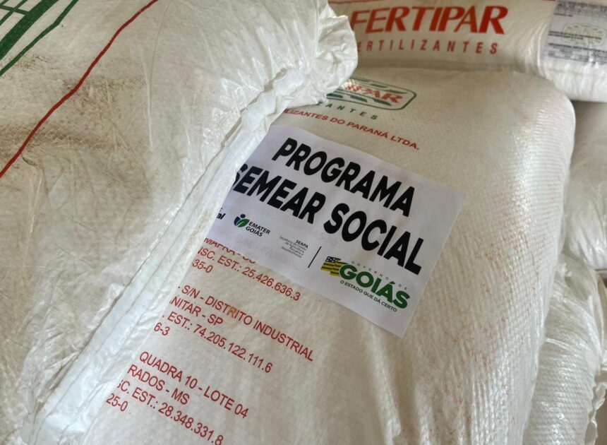 Prefeitura de Goiânia fortalece agricultura familiar com doação de insumos agrícolas