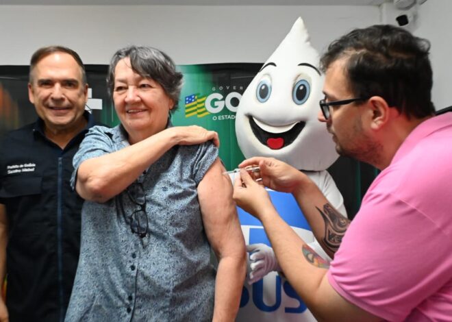 Goiânia aplica 27 mil doses no Dia D de Vacinação contra Influenza