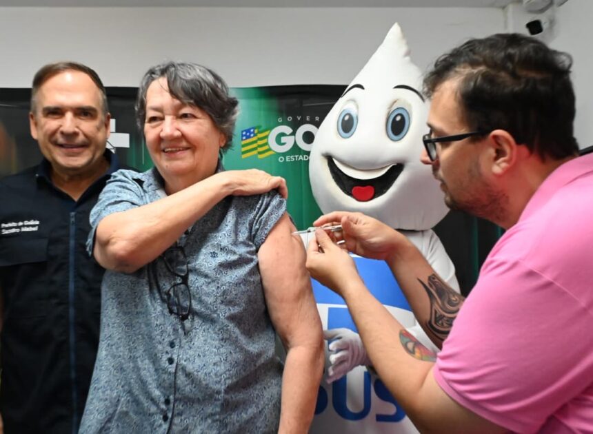 Goiânia aplica 27 mil doses no Dia D de Vacinação contra Influenza