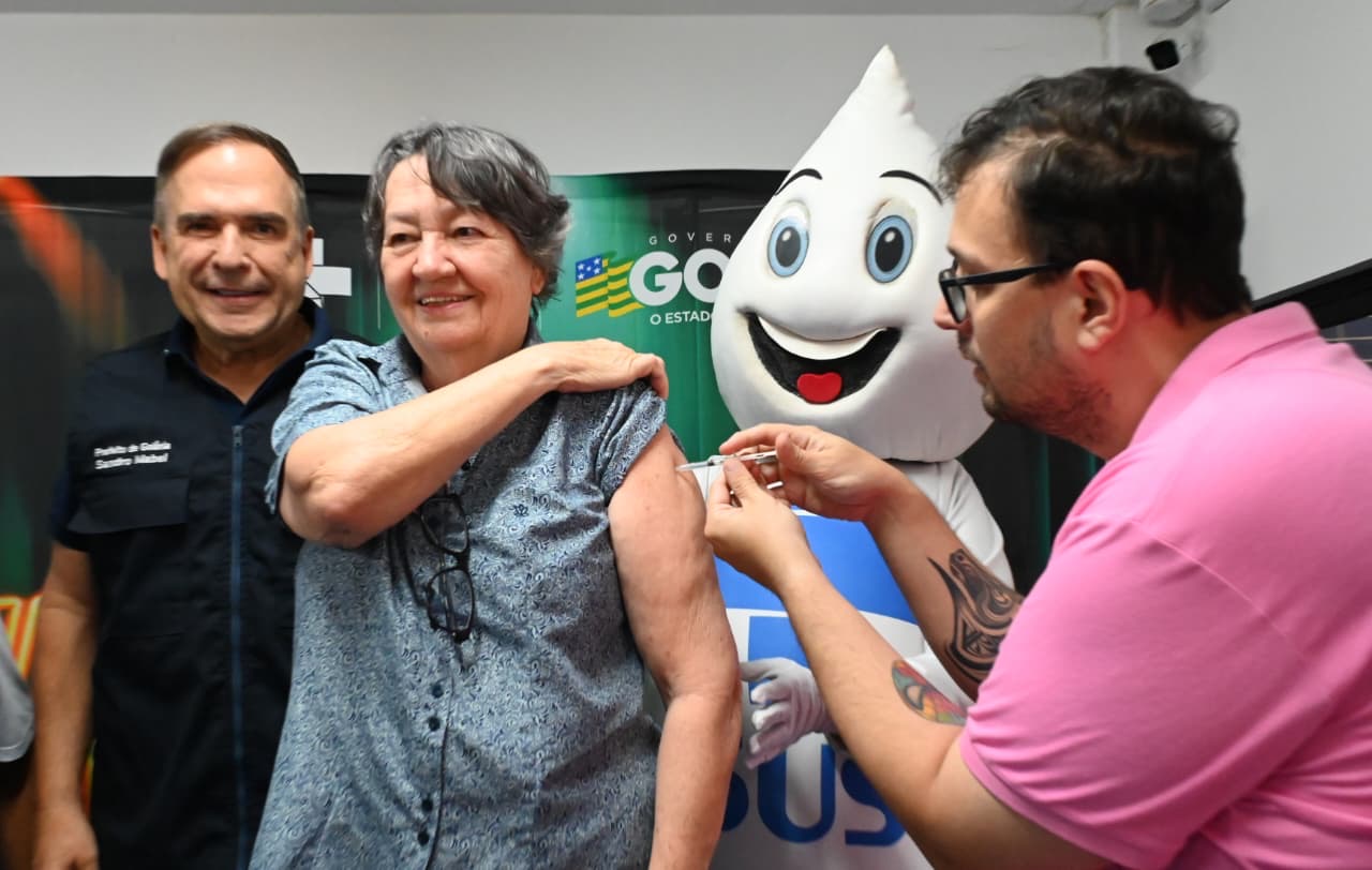 Goiânia aplica 27 mil doses no Dia D de Vacinação contra Influenza
