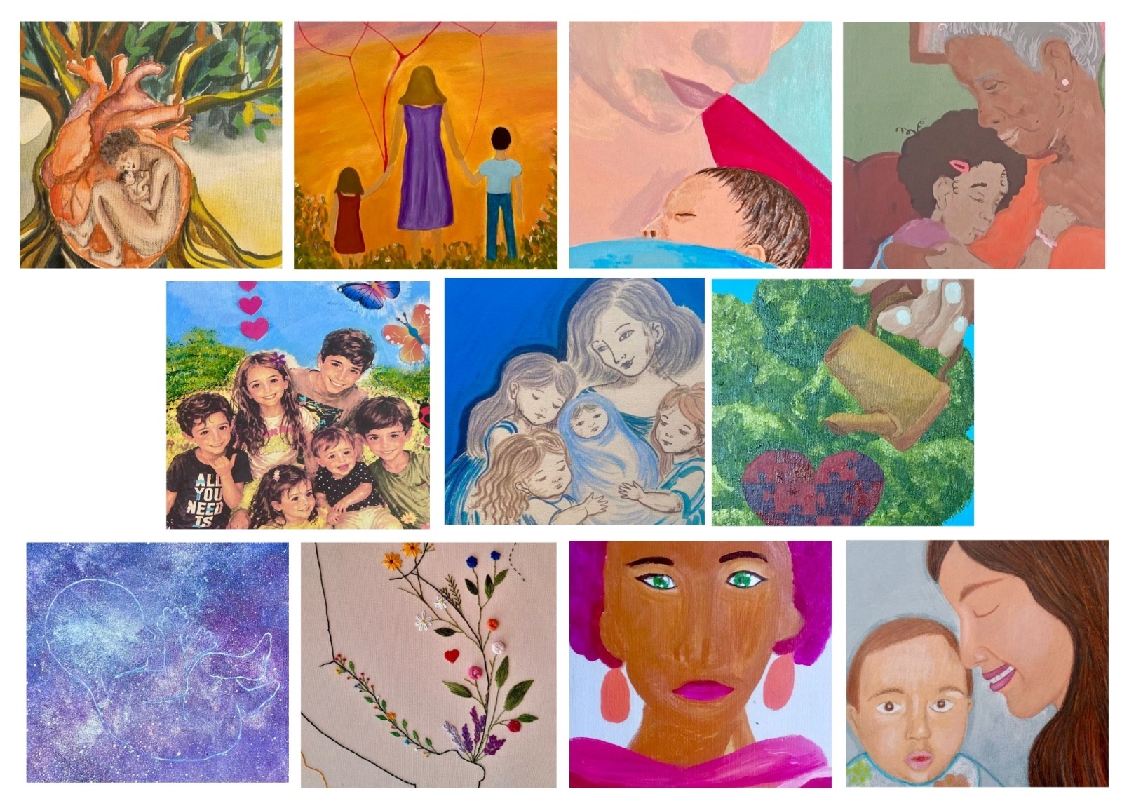 Museu Frei Confaloni sedia exposição “Coração de Mãe: do que é feito o amor?”