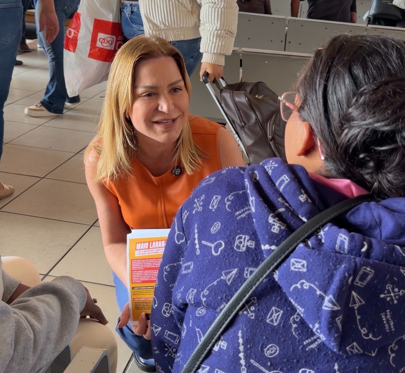 Maio Laranja: Prefeitura de Goiânia realiza blitz educativa e orienta população sobre combate à violência sexual infantil