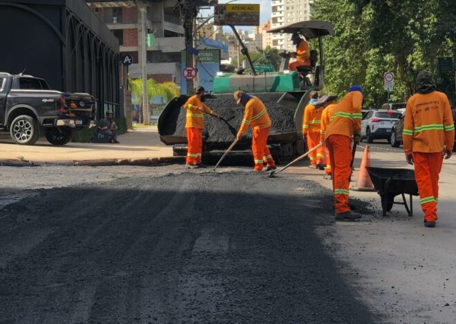 Prefeitura de Goiânia conclui recapeamento da Rua T-55 em 52 horas dentro do Programa Asfalto Novo