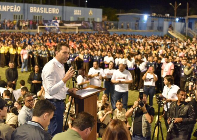 Prefeito Vilela e governador Daniel abrem a IX edição do JINCOM em Aparecida