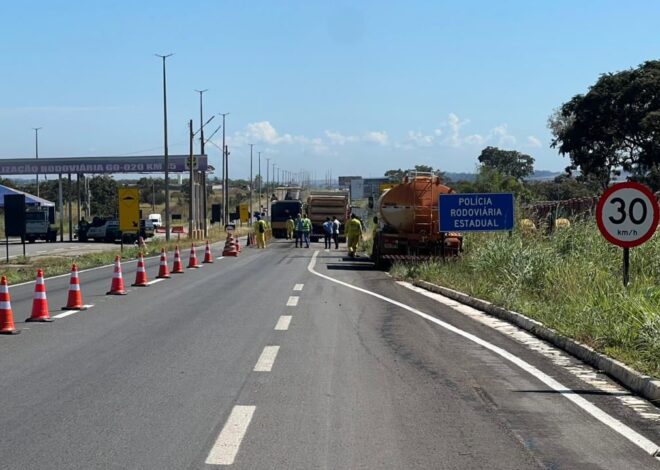 Goinfra inicia obras de restauração da GO-020 na Região Metropolitana de Goiânia