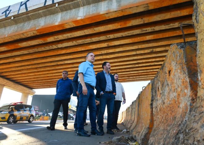 Mabel anuncia melhorias no trânsito da Leste‑Oeste com Castelo Branco e avaliação minuciosa do viaduto