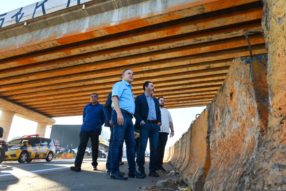 Mabel anuncia melhorias no trânsito da Leste‑Oeste com Castelo Branco e avaliação minuciosa do viaduto