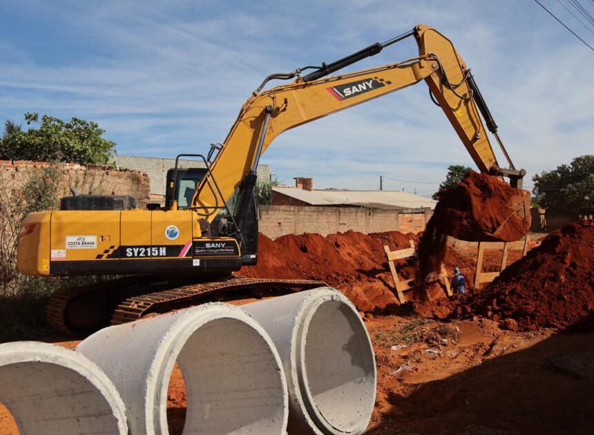 Prefeitura de Aparecida avança com obras de pavimentação que beneficiam bairros da região da Vila Romana