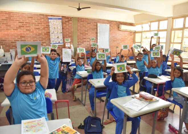 Escolas municipais de Aparecida entram em clima de Copa do Mundo e transformam futebol em ferramenta de aprendizagem