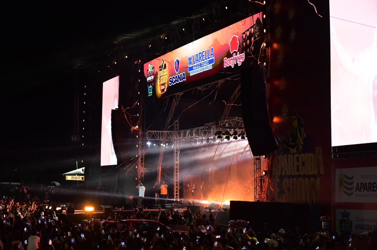 Ingressos para o Aparecida é Show 2026 começam a ser retirados nesta sexta; entrada é gratuita e solidária