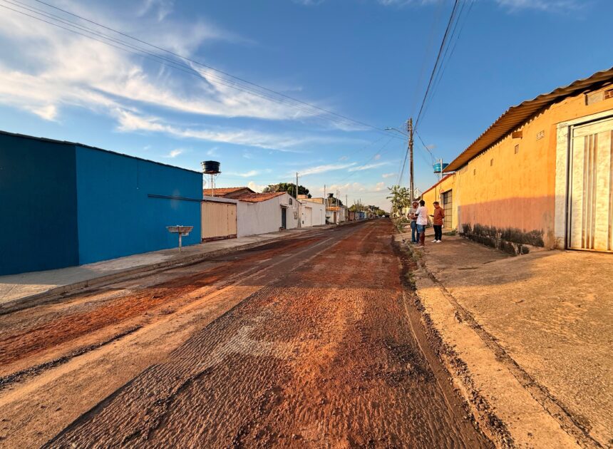 Prefeitura de Aparecida avança em mais frentes de recapeamento no Madre Germana