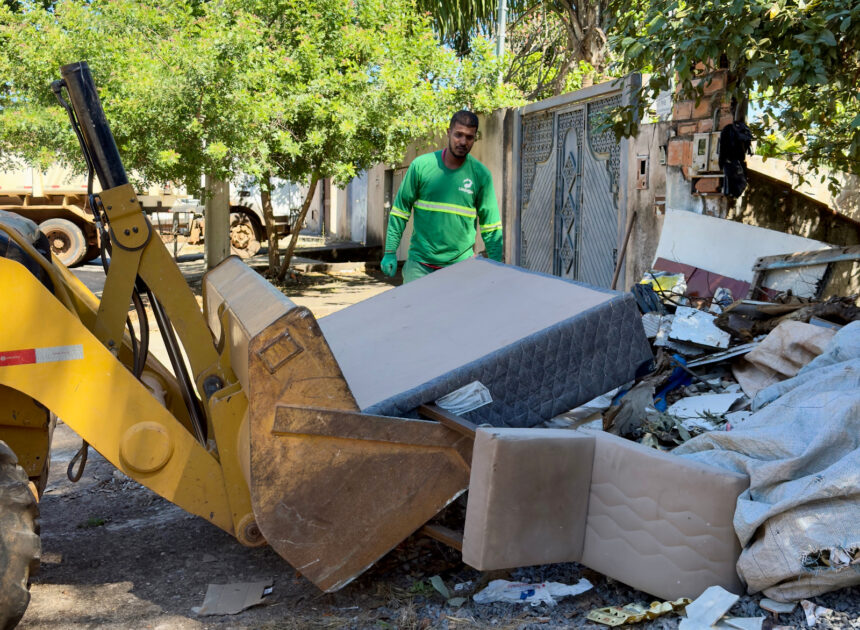 Consórcio Limpa Gyn retira mais de 420 mil toneladas de entulhos no primeiro semestre de 2026