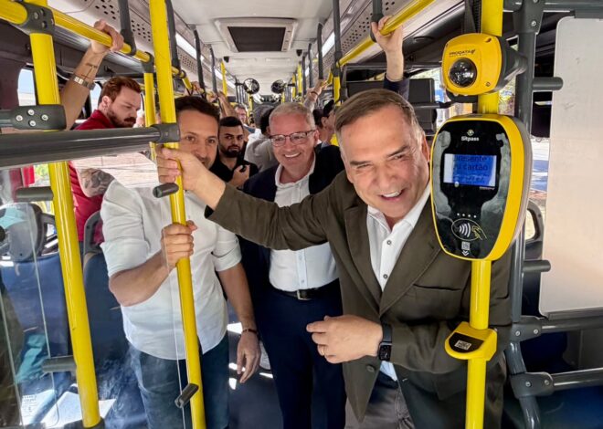 Com investimento de quase R$ 100 milhões, Mabel lança obras do trecho 1 do BRT Norte‑Sul