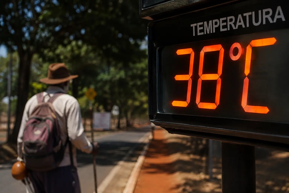 Temperatura pode chegar outra vez a 40ºC em Goiás nesta semana, alerta Inmet