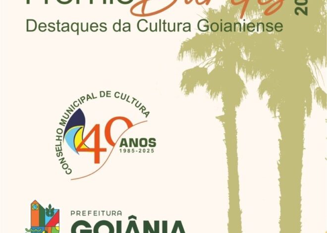 Prêmio Buritis 2026 premia destaques da cultura de Goiânia