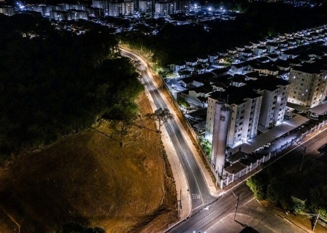 Aparecida amplia iluminação pública em 11 novos trechos com LED