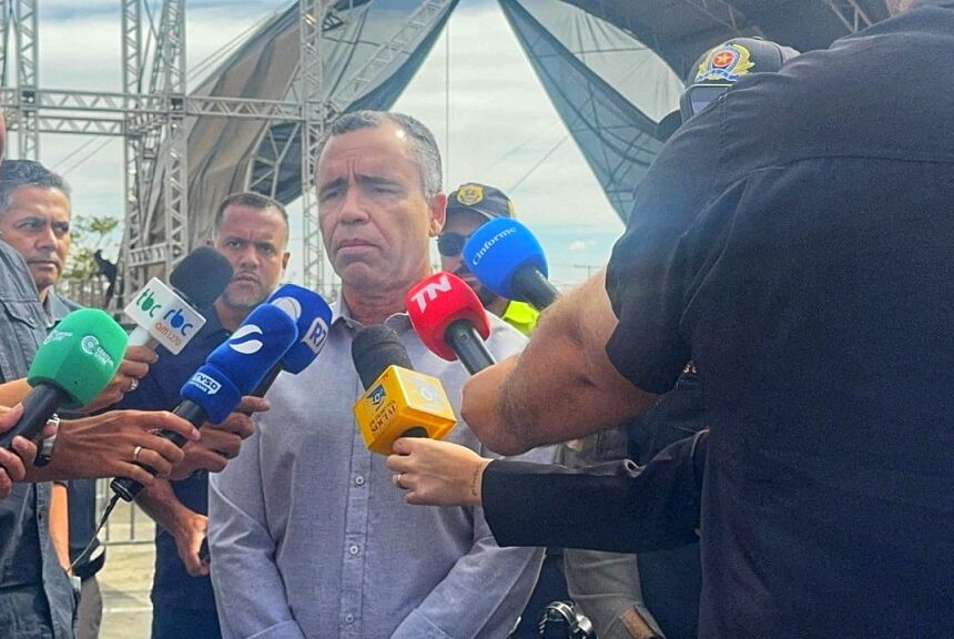 Prefeitura de Aparecida e PM apresentam operação de policiamento do Aparecida é Show